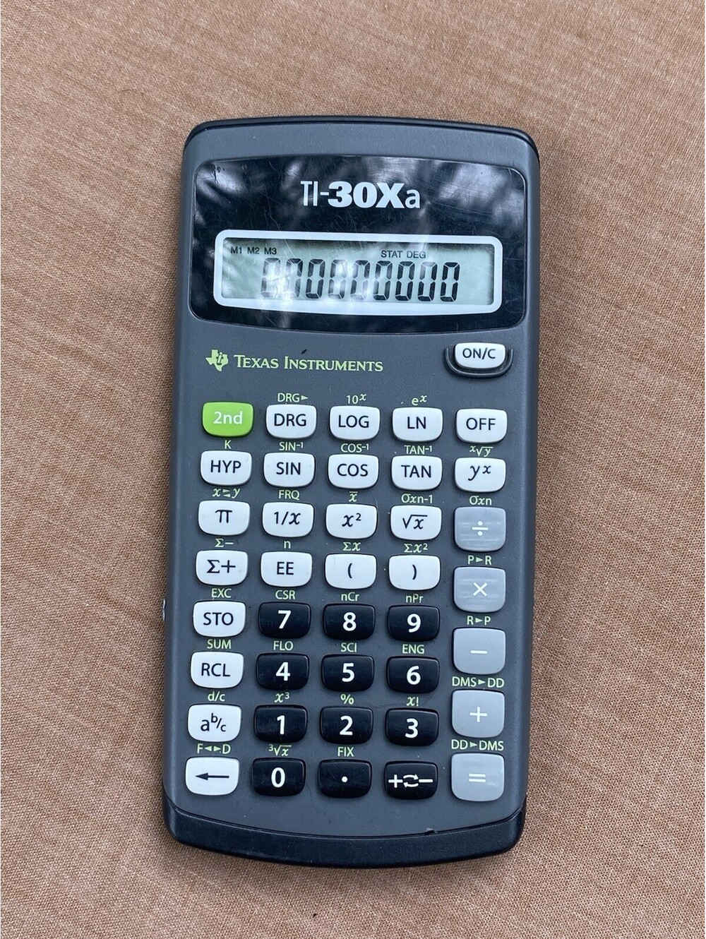 Texas Instruments - TI-30Xa Scientific Calculator, no cover